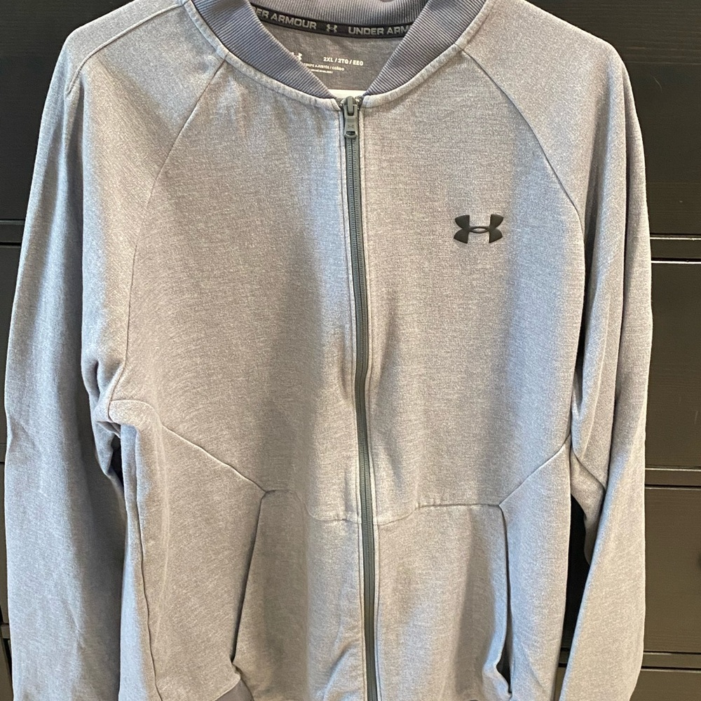 Under armour sweatshirt jacket